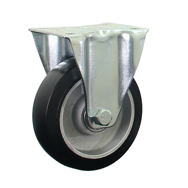 5 inch Black Elastic Rubber on AL Fixed 600