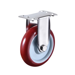 PU Stainless steel castor