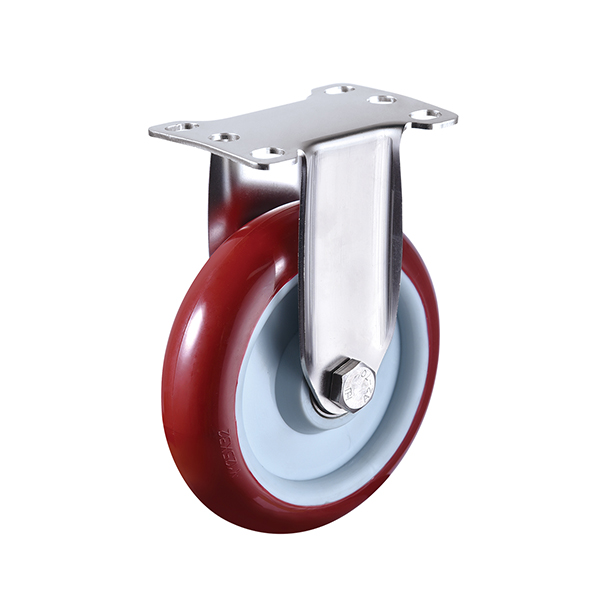 PU Stainless steel castor