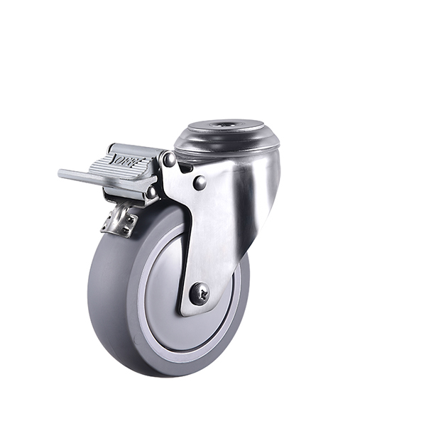 Stainless steel bolt hole
