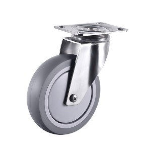 Stainless steel castor